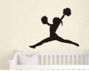 Acclamation de joie Fille Silhouette